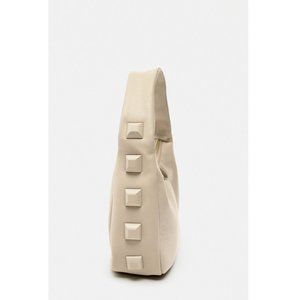 Zara Cream Soft Shoulder Bag